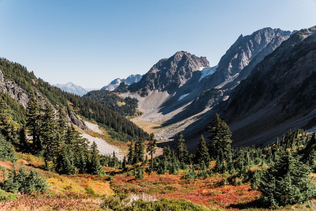 Cascade Pass at North Cascades National Park- a stunning location for your Washington Elopement